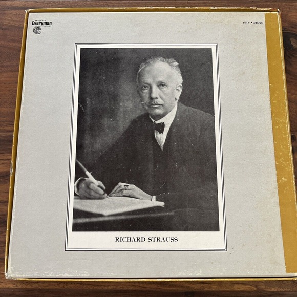 Richard Strauss Tone Poems Vienna 5xLP Box Set Vanguard SRV 325/29 - Picture 3 of 11